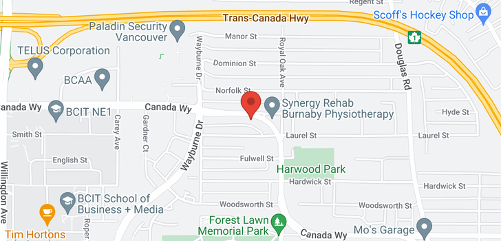 map of 4670 CANADA WAY